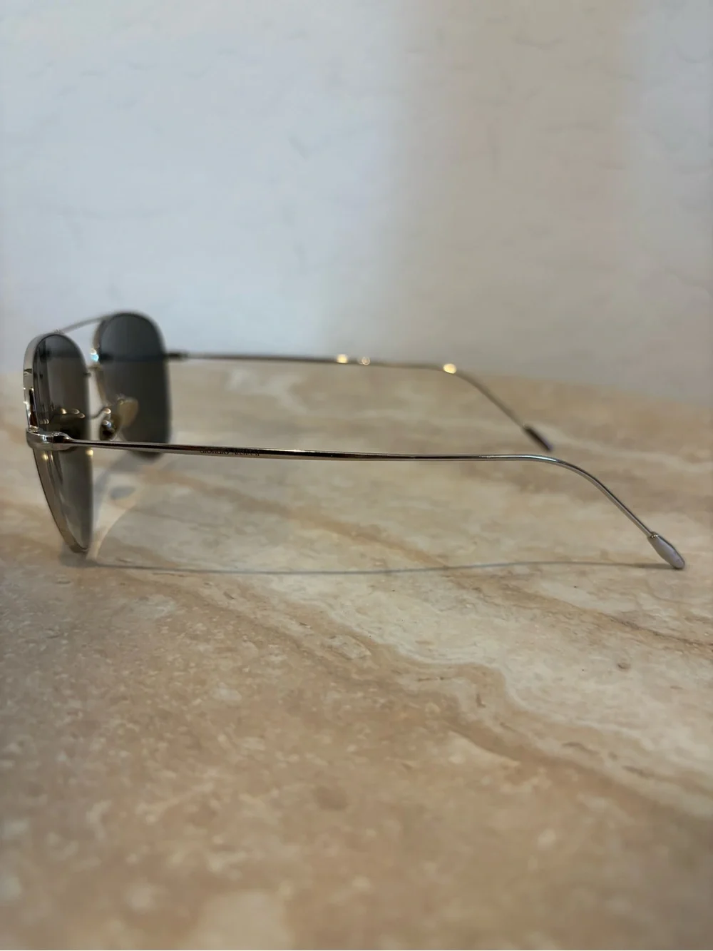 Giorgio Armani AR6049 Classic Mirrored Mens Aviator Sunglasses